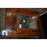 A 19th Century Chippendale style wall mirror, height approx. 44cm