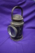 A Ex Great Western Railway Guards Hand Lamp