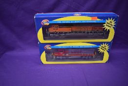 Two Athearn HO scale BNSF Locomotives GP60M 122 boxed 91507 & AC4400 5648 boxed 7971