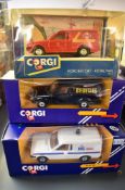 Twenty One Corgi (Swansea) diecast Ford Escort Vans including C532 RAC, C549 Hotpoint, C496/15