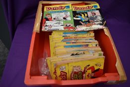 A collection of Dandy Comic Library, No1 to No118, some missing and some duplicates including No5,