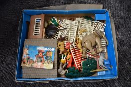 A 1980's Playmobile Zoo 3145, with box, not checked for completeness