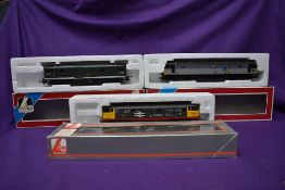 Three Lima 00 gauge Diesel Locomotives, Phillips-Imperial 31327, boxed 205234A1, Intercity 47079,