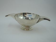 A Scottish silver quaich of plain traditional form, Edinburgh 1973, J B Chatterley & Son Ltd, approx