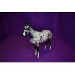 A Beswick study, Appaloosa Stallion, colourway two, model no 1772