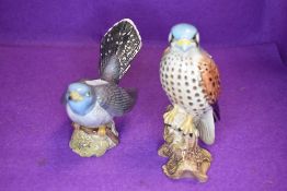 Two Beswick studies, Cuckoo, model no 2315 and Kestrel, model no 2316