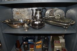 A selection of plated wares including serving mats and lidded glass lined serving dish