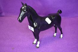 A Beswick study, Hackney, Black Magic, black, model no 1361