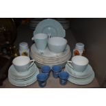 A selection of tea and table wares including tea set labelled Minton