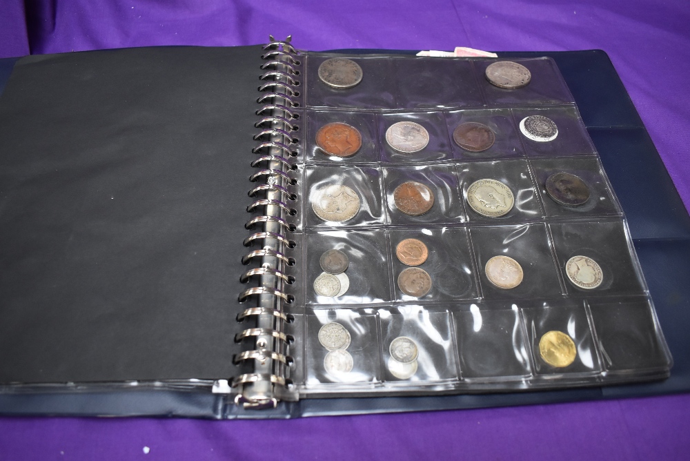 A Coin Album containing mainly GB and Roman Coins including 1853 Farthing, 1841 Halfpenny, 1841 - Image 2 of 2