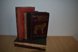 Dogs. A small selection. Includes; Barton, F. T. - Non-Sporting Dogs: Their Points and Management (