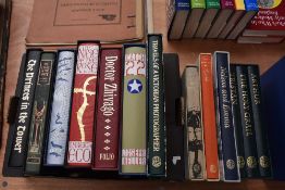 Folio Society. A selection. Includes; Catch 22 (2005); The Name of the Rose (2004); At the Back of