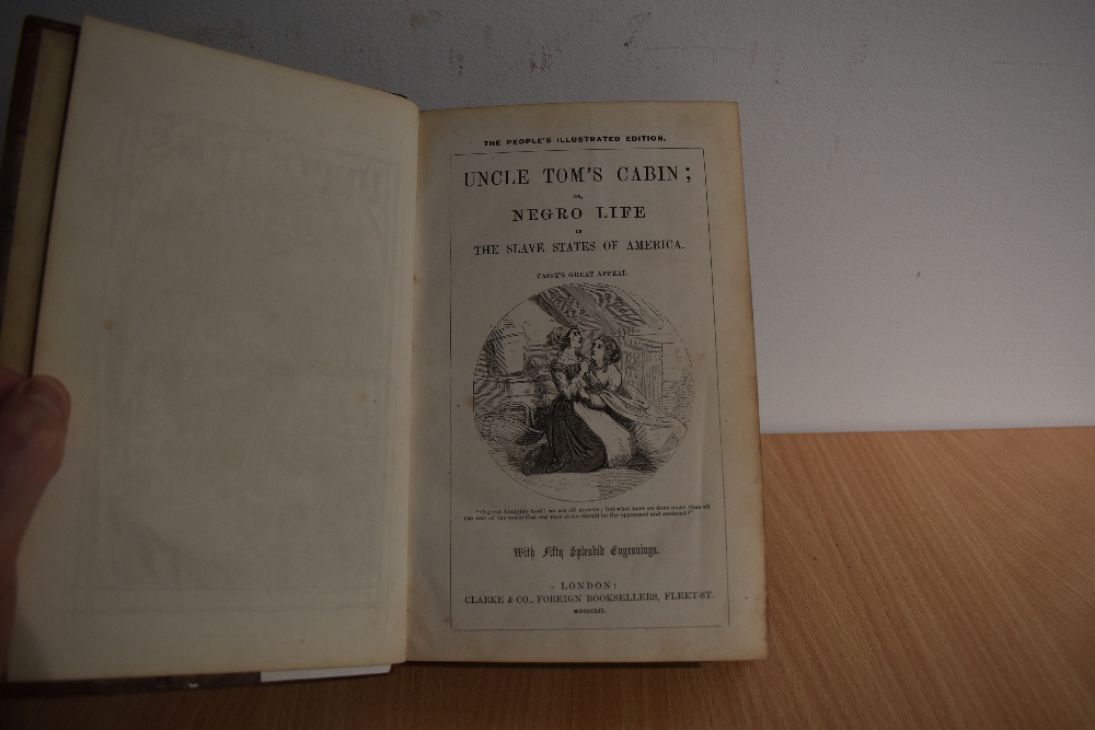 Antiquarian. Uncle Tom's Cabin; or, Negro Life in the Slave States of America. London: Clarke & - Image 2 of 2