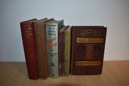 Cookery. A small selection. Includes; Beeton's All About Cookery (early 20th century edition);
