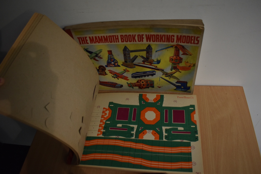 Children's. Two copies of - The Mammoth Book of Working Models. Published by Odhams Press Ltd. Circa - Image 4 of 5
