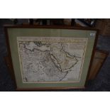 Reproduction Map. Carte Particuliere De L'Egypte, &c. Limited to 300 copies. Framed and glazed. (1)