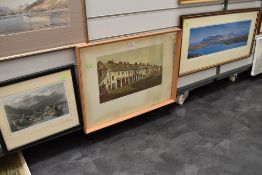 Three full colour prints one photographic and similar Victorian print Of Fishing Haweswater