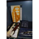 A good selection of stationary and geometry sets including A G Thornton