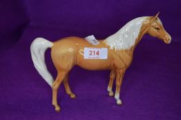 A Beswick study, Arab Xayal, palomino, model no 1265