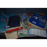 A collection of vintage ephemera or aircraft and modelling interest also including RAF Aircraft