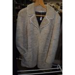 A vintage sheepskin coat,around a medium size.