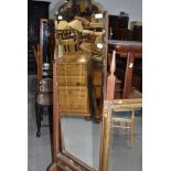 An early to mid 20th Century mahogany frame cheval mirror