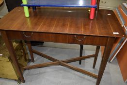 A vintage sapele wash stand possibly Gomme/G plan