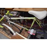 A Raleigh Scorpio having been hand built and designed in Nottingham with Shimano gear system