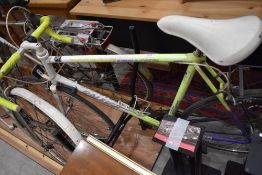 A Raleigh Scorpio having been hand built and designed in Nottingham with Shimano gear system