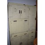 A vintage kitchen/pantry/larder cabinet