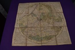 A Map of the Country 11 Miles around the City of Bristol by H Donn, dated 1778, original price 5