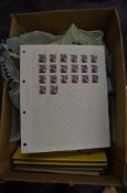 A large collection of used GB Stamps, on and off paper, World Stamps in album used