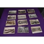 A collection of mainly Black & White Vintage Photograph Postcards, Barrow Docks and Works