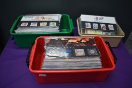 A collection of Royal Mail Presentation Packs, Commemorative Stamps Only, 1981 to 2007 appears