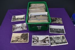 A collection of approx 600+ vintage Lake District Postcards, mainly real photo cards, including