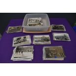 A collection of approx 180 vintage Postcards of Barrow, mainly real photo cards, Royal Visits,