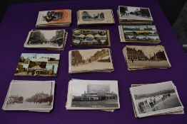 A collection of approx 300 vintage Postcards of Barrow in Furness including Real Photo Cards, Street