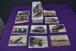 A collection of approx 55 vintage Barrow interest Postcards, mainly real photo cards, including Road