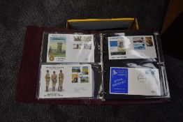 A box of First Day Cover Albums, GB, Channel Islands & Isle of Man