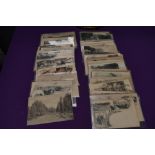 A collection of Postcards, Ceylon, black & white and coloured