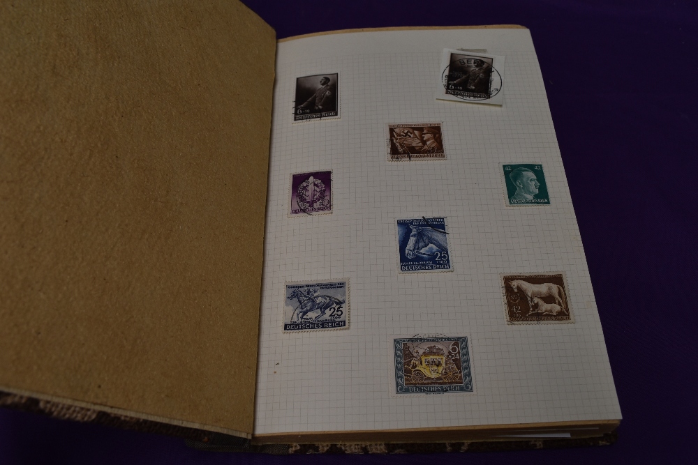 A Stamp Album containing German mint & used Stamps, 1930's and 1940's