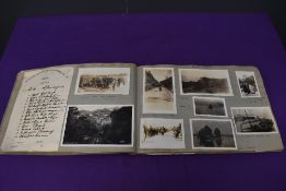 An Album of Real Black and White Photographs, 1931-1932 Students Educational Tour from Australia