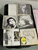 A lot of six Bob Dylan BASF reels which allude to the various concerts listed - we have not been