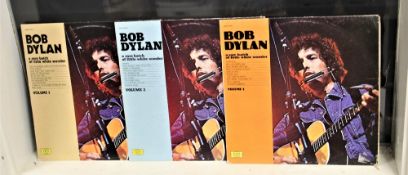 A lot of three Bob Dylan Bootlegs ' little white wonder '