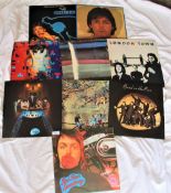 A nice album lot of Paul McCartney and Wings