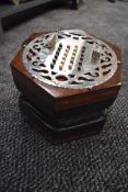 A Lachenal Concertina, 46 Button, Chrome end plate. Stamped Louis Lachenal/Dutch , serial number