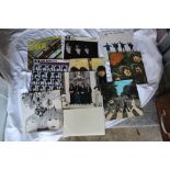 A 10 album Beatles lot - 1980's pressings including a Greek issue