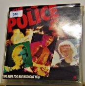 A copy of the Police six pack seven inch collection - coloured vinyl - some wear to packaging but