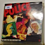 A copy of the Police six pack seven inch collection - coloured vinyl - some wear to packaging but