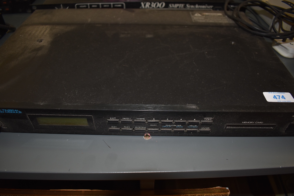 A digital Roland D-110 sound module multi timbral